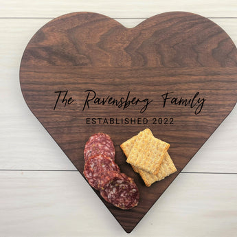 Personalized Heart Board - 071