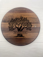 Family Tree - Personalized Circular Board - 072 2