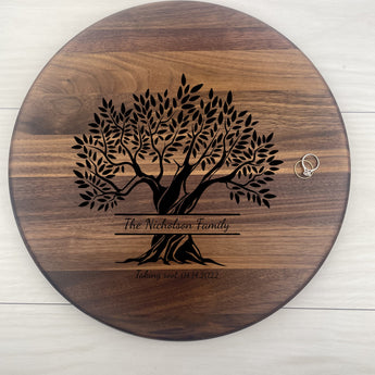 Personalized Circular Board - 072