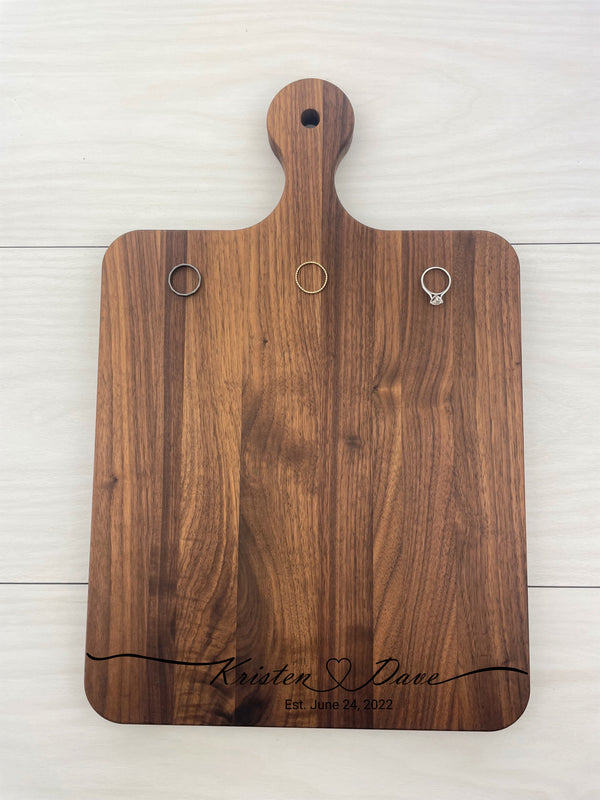 Heart Swoop - Personalized Paddle Board - 074