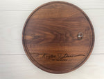 Wedding Gift - Personalized Circular Board - 074 2