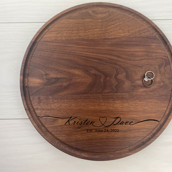 Personalized Circular Board - 074