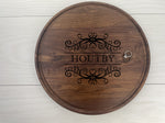 Scroll Work -  Personalized Circular Board - 076 2