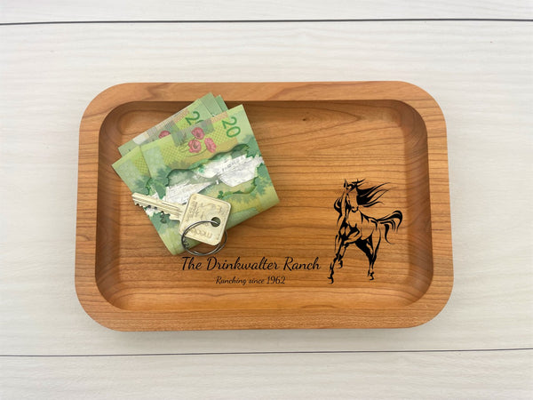 Rancher Home - Personalized Catch-All Trays - 083