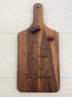 State/Province Outline - Personalized Paddle Board - 090 2