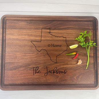 Personalized Butcher Block - 090