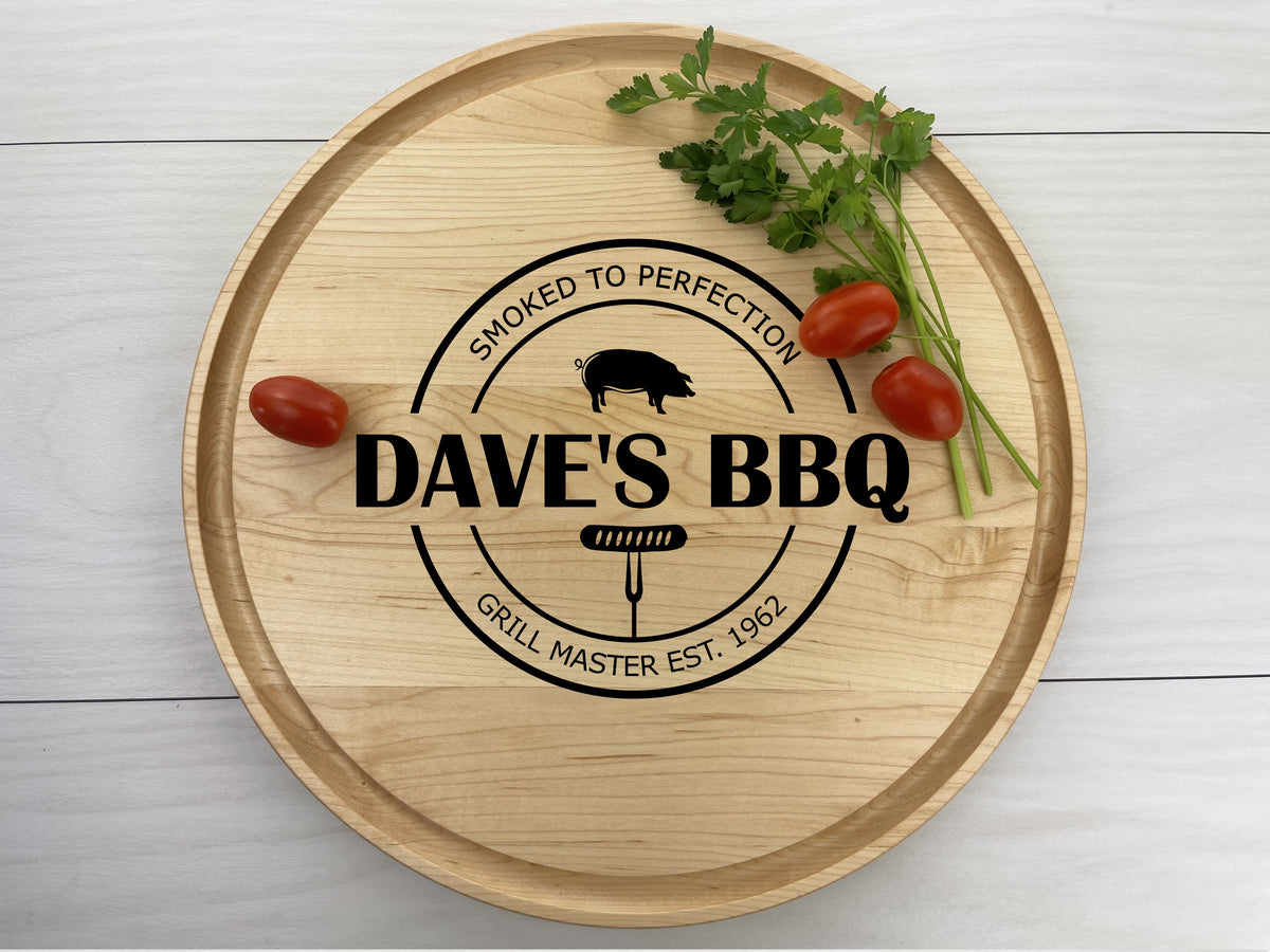 BBQ Master - Personalized Circular Board - 114