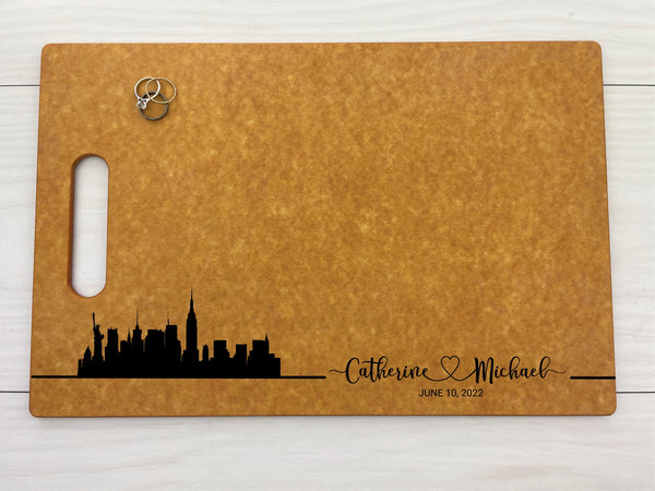 City Skyline - Personalized Composite Board - 117