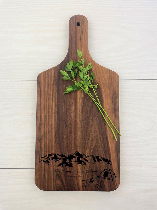 Mountain Camping - Personalized Paddle Board - 122