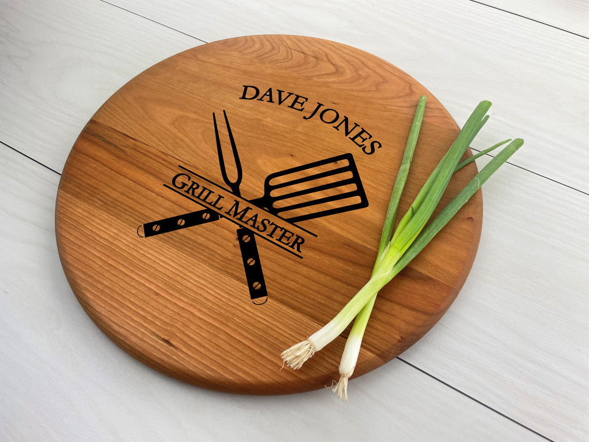 Grill Master - Personalized Circular Board - 136