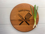 Grill Master - Personalized Circular Board - 136 2