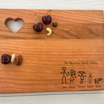 Personalized Heart Board - 161