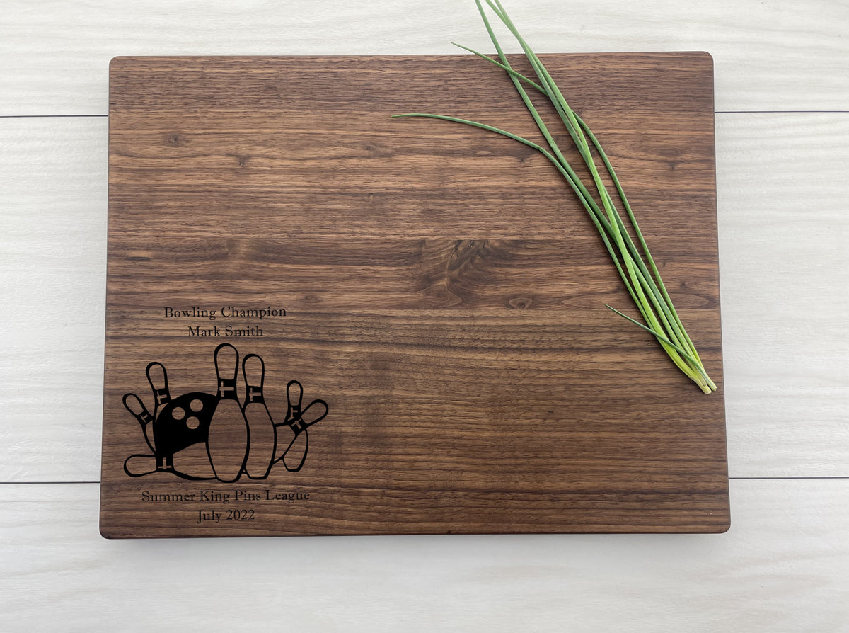 Bowlers - Personalized Cutting Board - 209