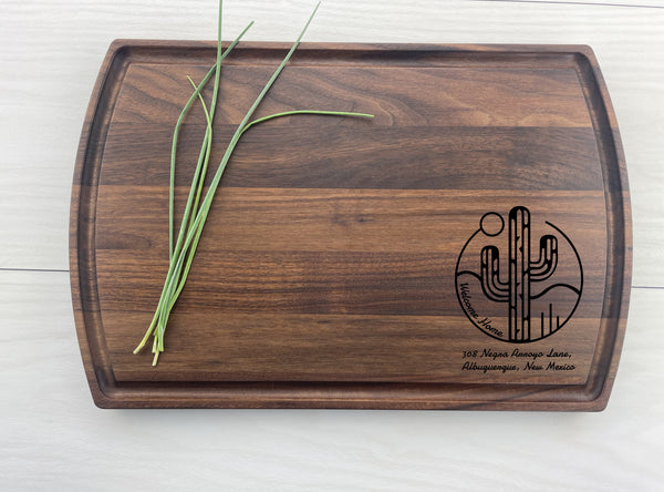 Cactus - Personalized Cutting Board - 210