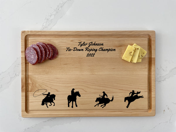 Rodeo - Personalized Cutting Board - 217