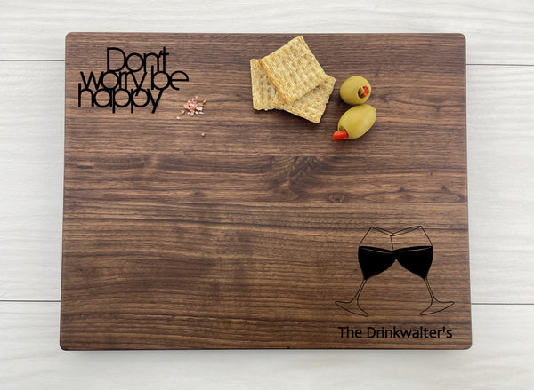 Wine Party - Personalized Cutting Board - 221