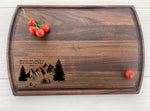 Mountain Camping - Personalized Cutting Board - 246 2