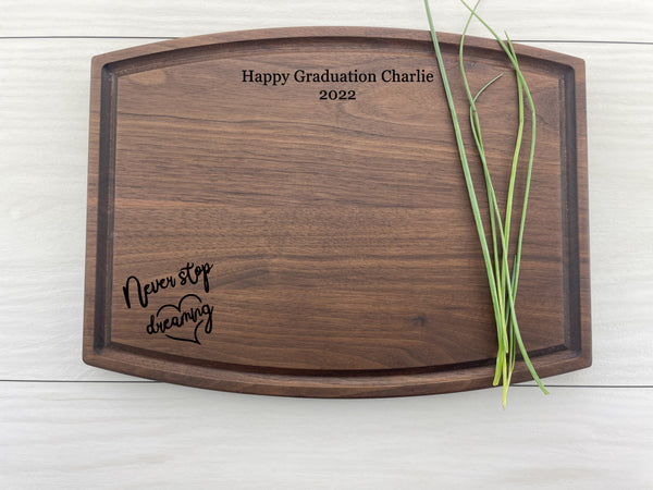 Happy Graduation - Personalized Cutting Board - 251
