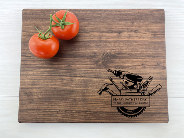 Fathers Day - Personalized Cutting Board - 255
