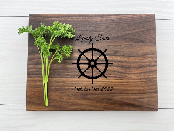 Captain - Personalized Cutting Board - 258