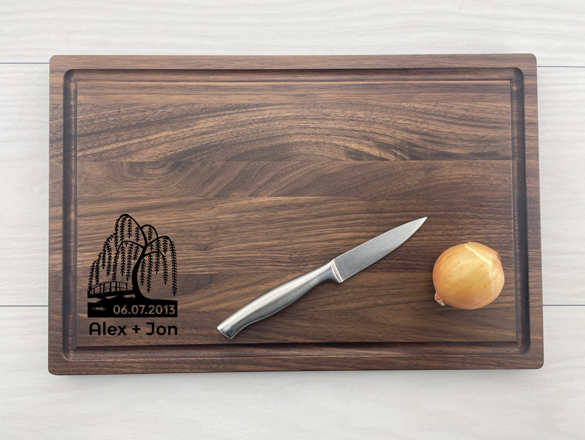 Willow Tree - Personalized Cutting Board - 264