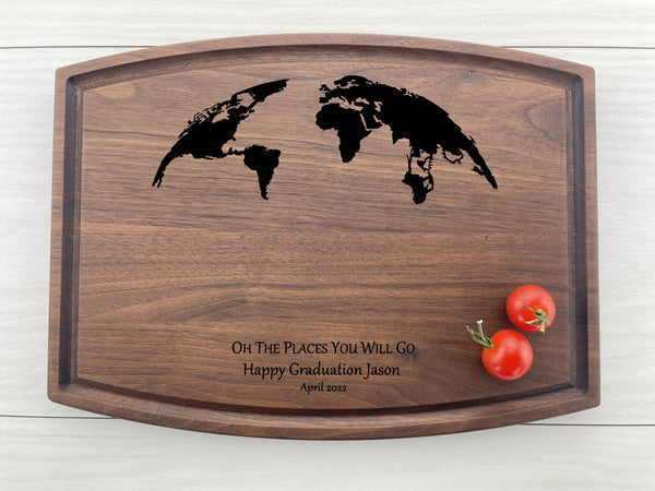 The World is your Oyster - Personalized Cutting Board - 269