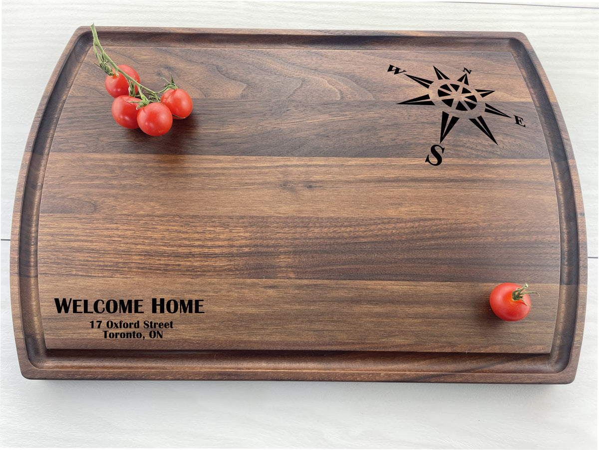 Compass - Personalized Cutting Board - 272