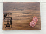 Eiffel Tower - Personalized Cutting Board - 274 2