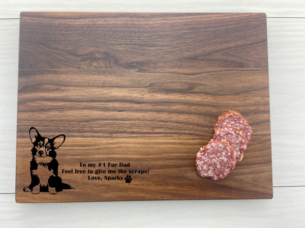 Corgi - Personalized Cutting Board - 277