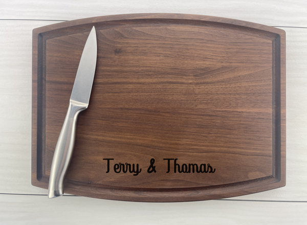 Couples Gift - Personalized Cutting Board - 163