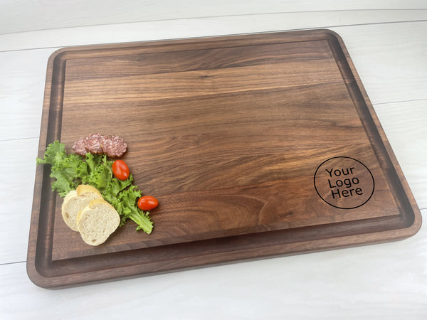 Your Company Logo - Personalized Butcher Block - 018