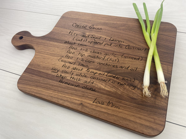 Recipe Board - Personalized Paddle Board - 023