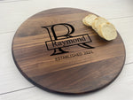 Engraved Gift - Personalized Circular Board - 031 1