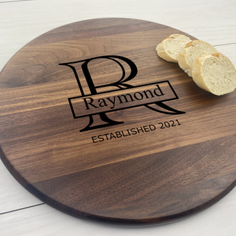 Personalized Circular Board - 031