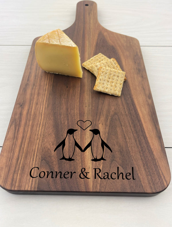 Penguins in Love - Personalized Paddle Board - 046