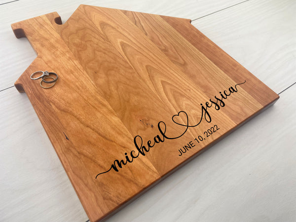Wedding Gift - Personalized House Board - 048