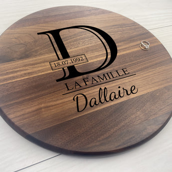 Personalized Circular Board - 049