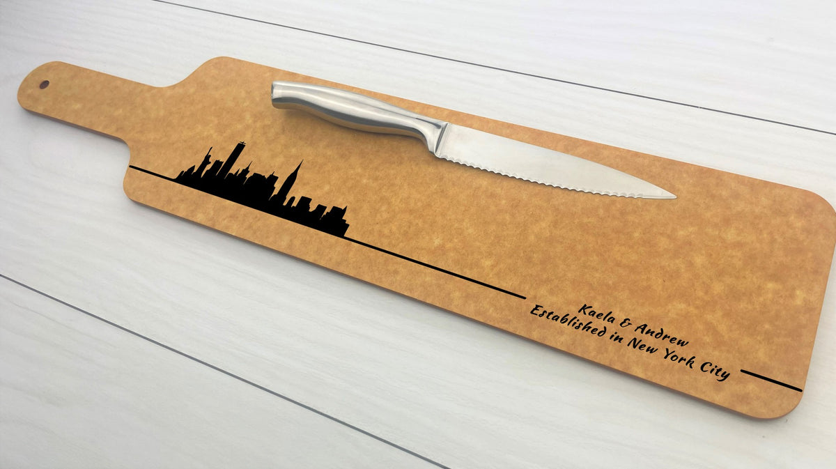 City Skyline - Personalized Composite Board - 051
