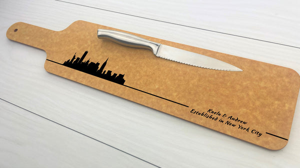 City Skyline - Personalized Composite Board - 051