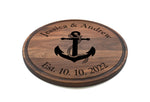 Anchor Design - Personalized Circular Board - 052 2