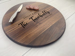 Wedding Gift - Personalized Circular Board - 059 1