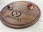 Family Home - Personalized Circular Board - 061 1