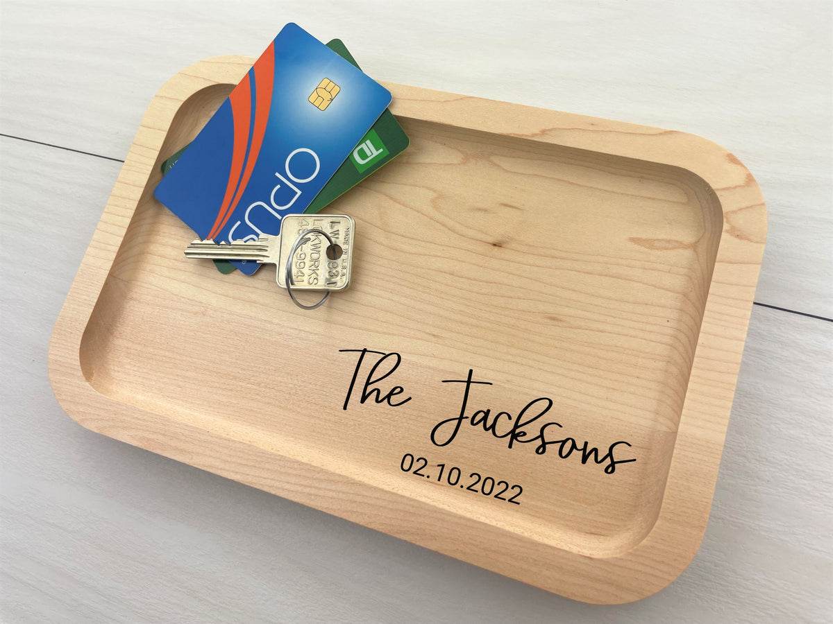 New Home - Personalized Catch-All Trays - 068