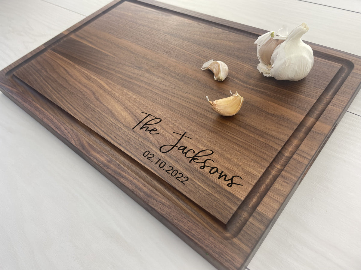 Engraving Memories - Personalized Butcher Block - 068