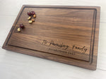Family Name - Personalized Butcher Block - 071 1