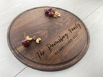 Family Name - Personalized Circular Board - 071 1
