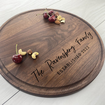 Personalized Circular Board - 071