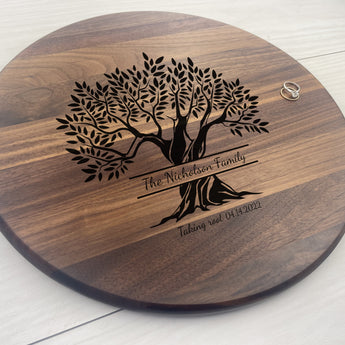 Personalized Circular Board - 072