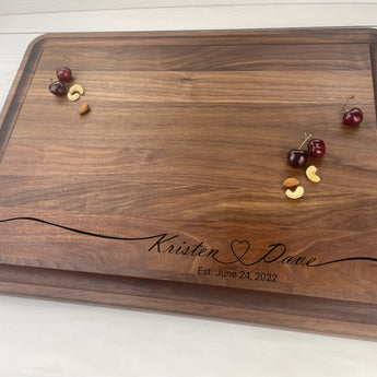 Personalized Butcher Block - 074