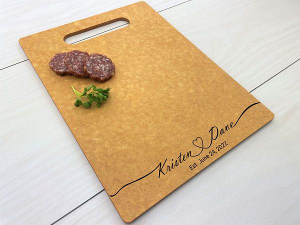 Wedding Gift - Personalized Composite Board - 074